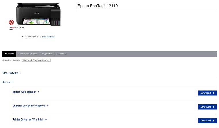Download driver epson L3110